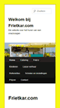 Mobile Screenshot of frietkar.com